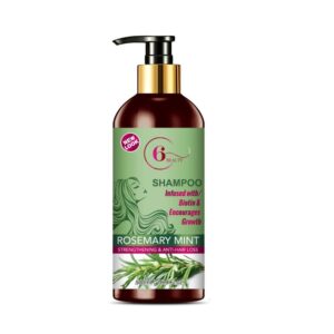 شامبو للشعر بإكليل الجبل والنعناع من 6بيوتي - 500مل
