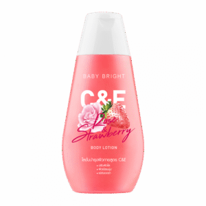 لوشن جسم C&Eباورد والفراولة من بيبي برايت 150 جم