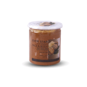 مقشر زبدة الشياء للوجه والجسم من ايفر ستار -500مل