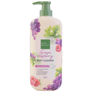 غسول الجسم بالعنب والتوت من بيبي برايت -450مل