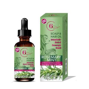 زيت اكليل الجبل للشعر من 6بيوتي- 60مل