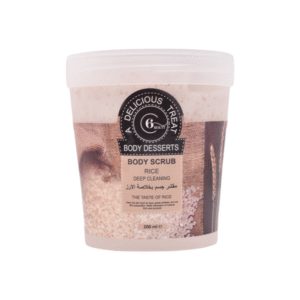 مقشر الجسم بخلاصة  الأرز من 6بيوتي- 200ج