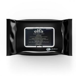 مناديل تنظيف الوجه للبشرة العادية من ايلفا-25 منديل