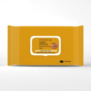 مناديل مبللة بالبابايا لتنظيف وتنقية البشرة من ايفر ستار -30 منديل