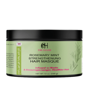 قناع تقوية الشعر بإكليل الجبل والنعناع من دكتور هير- 340 جم