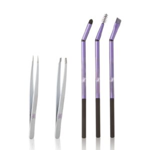 مجموعة فرش وأدوات الحواجب من فوكس- 5 قطع