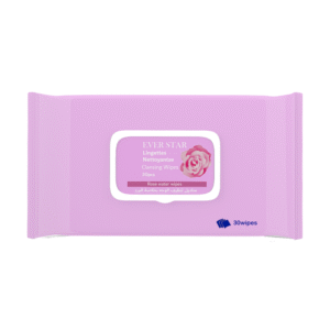 مناديل مبللة بالورد لتنظيف وتنقية البشرة من ايفر ستار -30 منديل