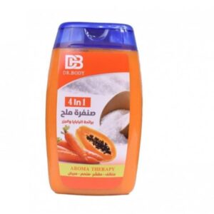 مقشر الملح باببايا والجزر - من دكتور بدي 450 جرام