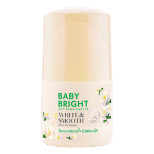 سيروم وايت اند سموث رول اون من بيبي برايت 50 مل